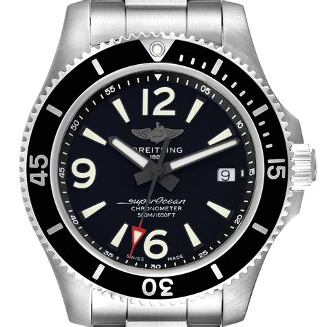 breitling superocean 42mm lug to lug|breitling superocean 42 a17366.